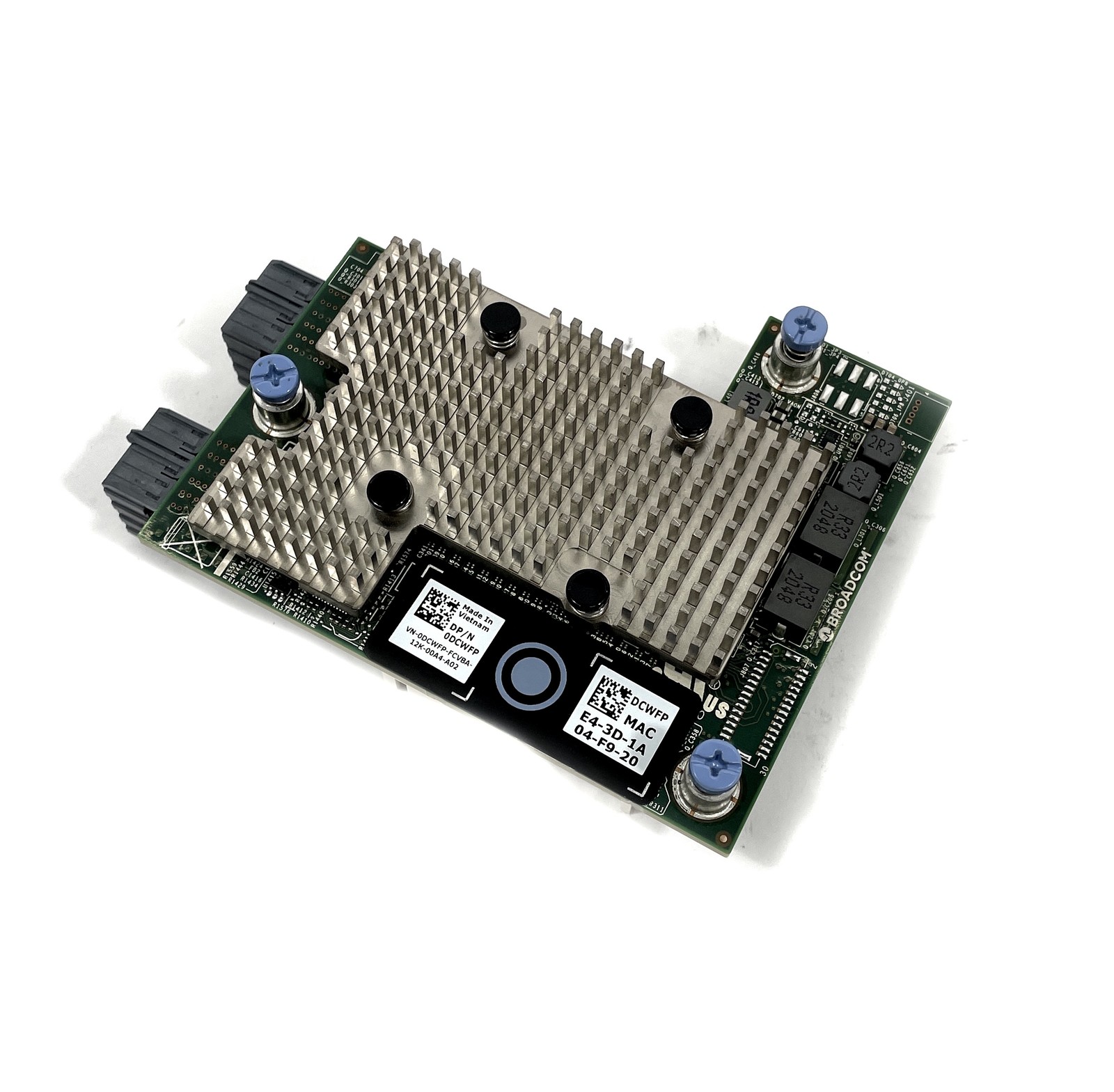 Dell DCWFP Broadcom 57504 Quad Port 25GbE Blade Mezzanine Card