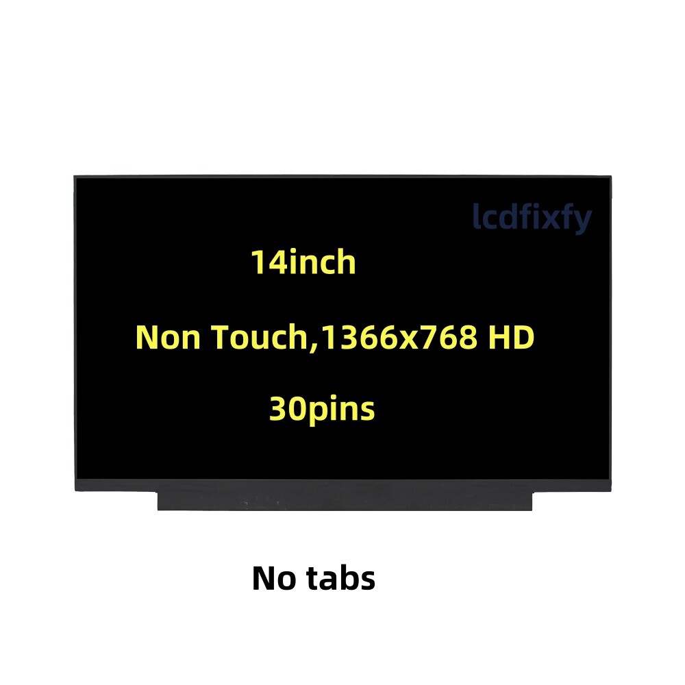 For HP CHROMEBOOK 14A-NE1013DX Screen Replacement 30 Pins HD LCD Display