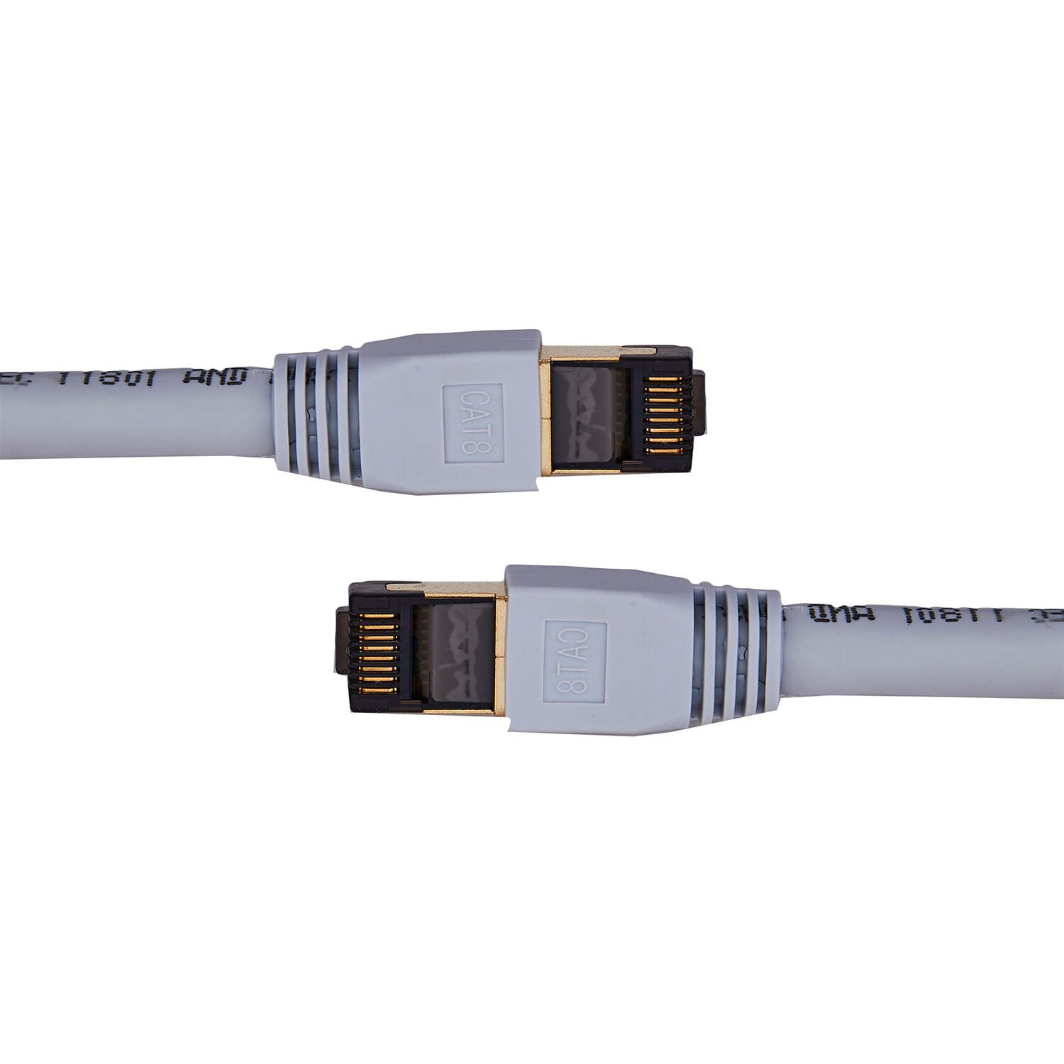 CAT8 RJ45 Ethernet Cable High Speed 40Gbps Network Shielded Copper Gray lot