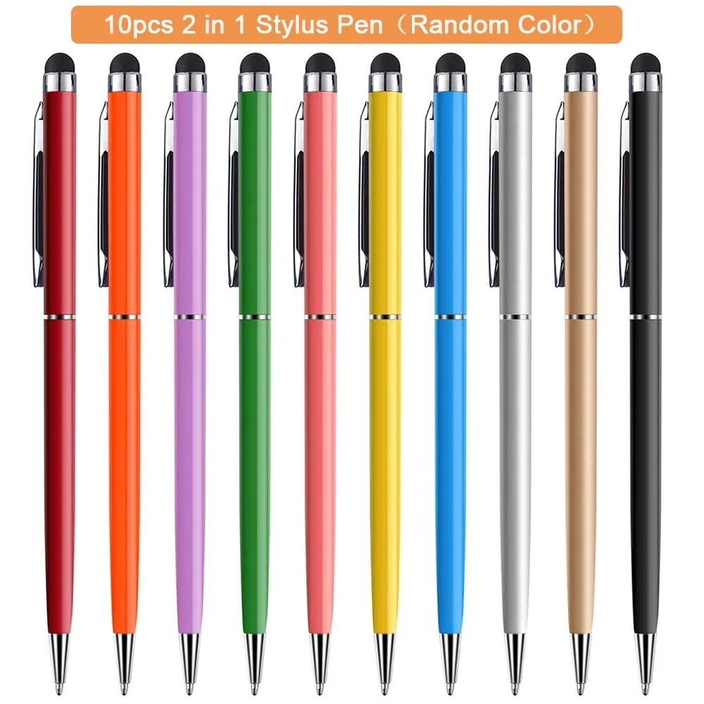 10pc Capacitive Touch Screen Stylus Pen Universal For iPhone iPad Samsung Tablet