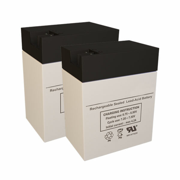 Mag 12 Solar Powered Fence Batteries (Replacement) – Set of 2 x 6V 14AH FP