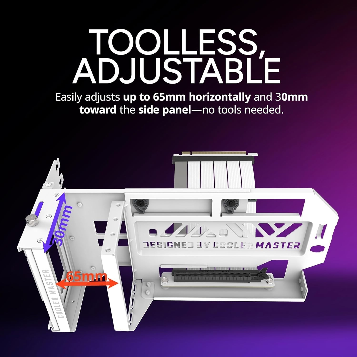 Vertical GPU Card Holder Kit Compatible with PCIe 4.0 and 5.0 Motherboards