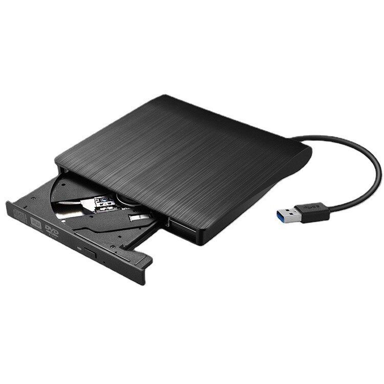 Slim External CD DVD Drive USB3.0 Player Burner Writer for Laptop PC Mac Desktop