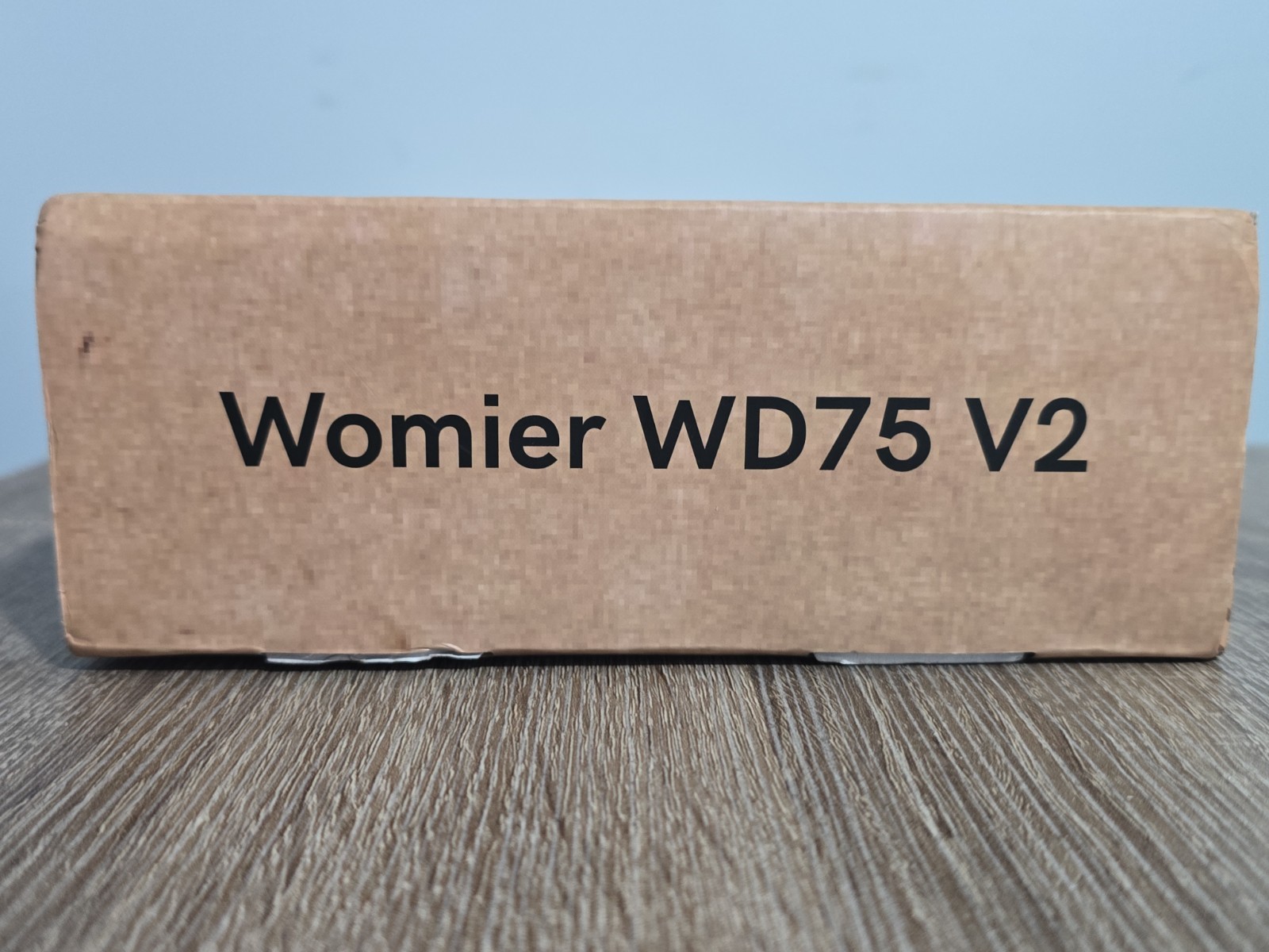 Womier WD75 V2 Walnut Wood Mechanical Keyboard 75% Wireless VIA/QMK
