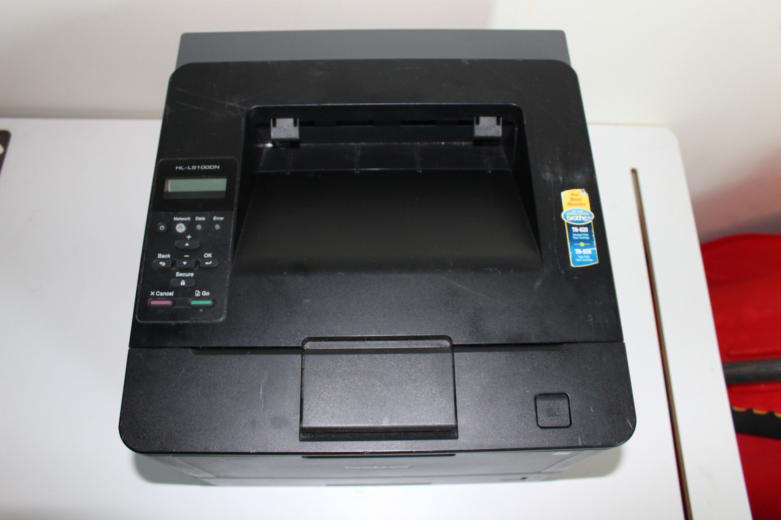 Brother Monochrome Laser Printer, HL-L5100DN, Duplex Print Ethernet 256MB