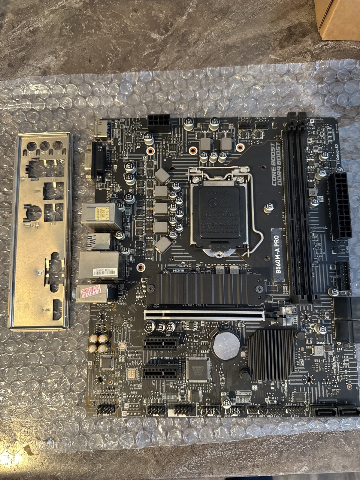 MSI B560m-A Pro LGA 1200 Intel B560 M-ATX Intel Motherboard (Tested)