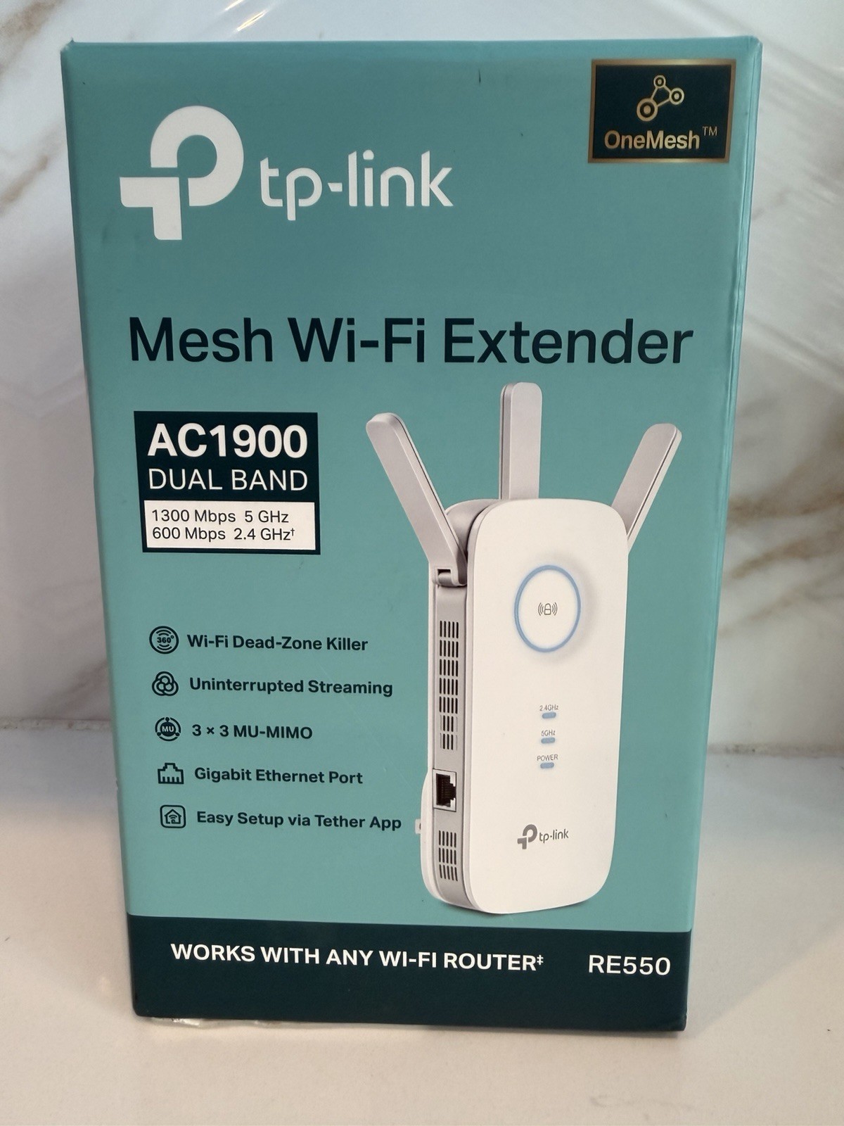 TP-Link AC1900 Extender RE550 1900Mbps Wireless Router