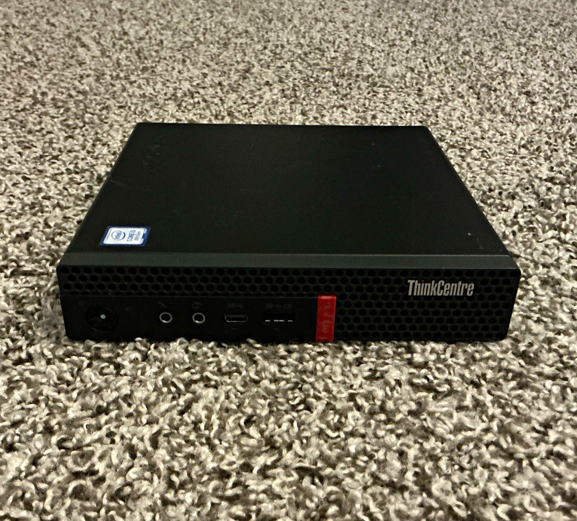 Lenovo ThinkCentre M720q I3-8100t 8GB PCIE Riser NO SSD/AC