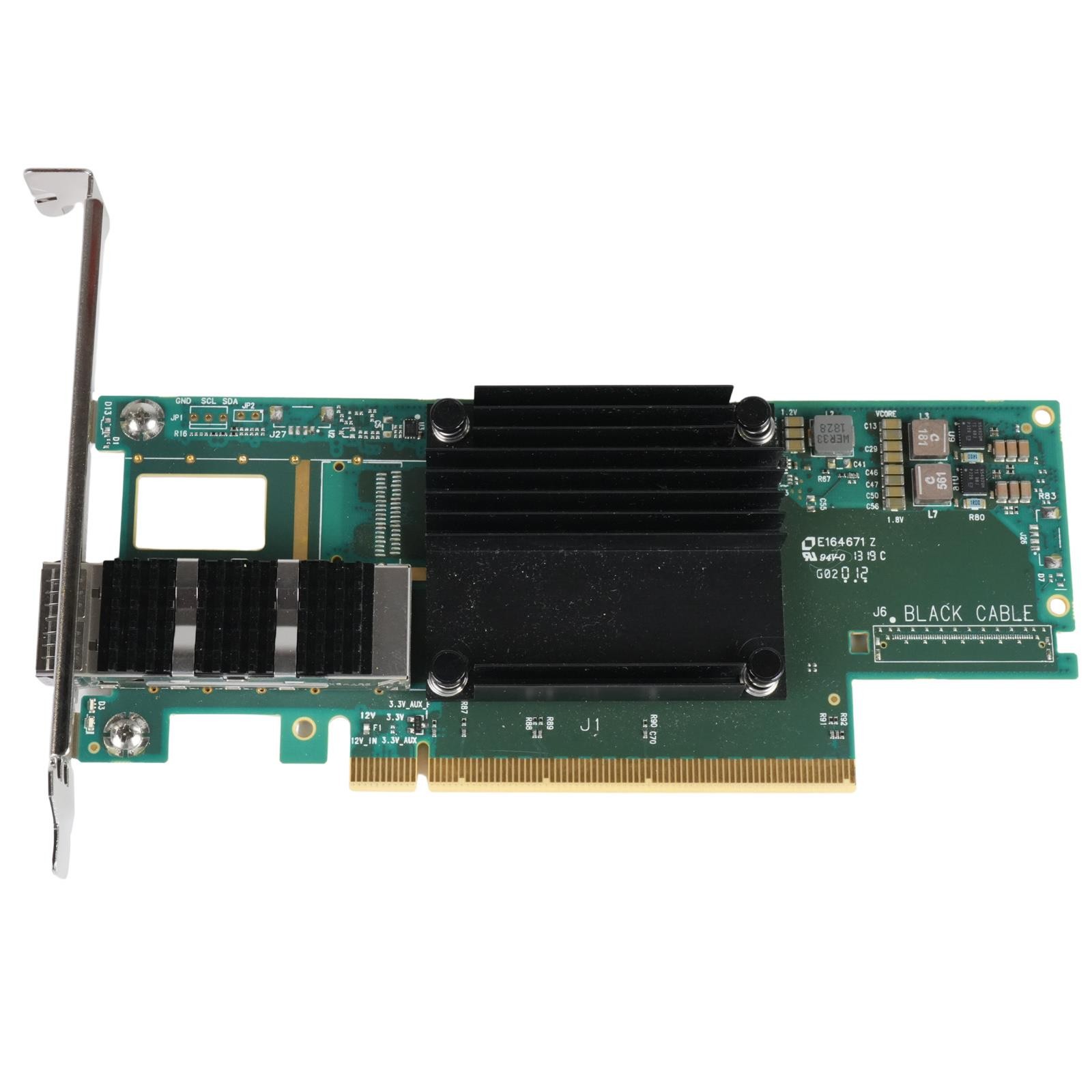 Dell Y1T43 NVIDIA CX653105A ConnectX-6 EDR/HDR 100Gb QSFP56 PCI-e 4.0 x16 NIC