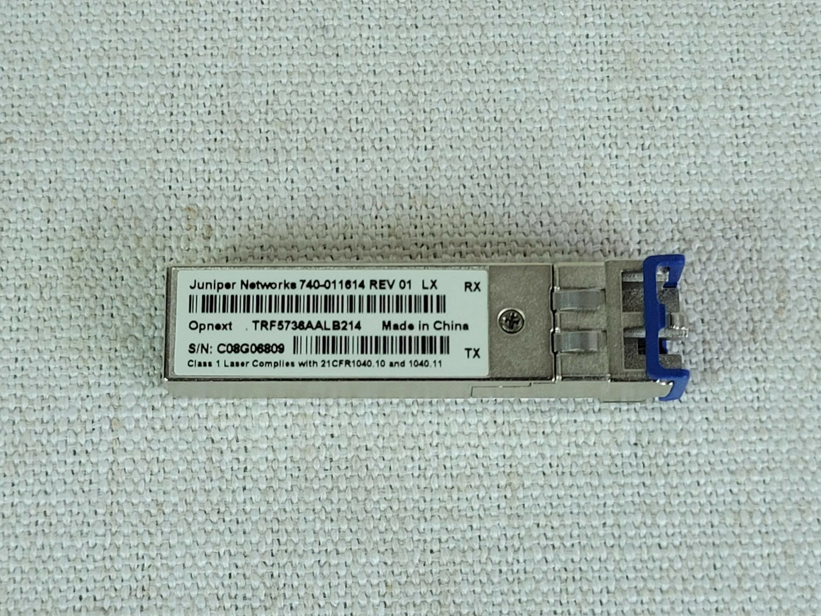 Genuine Juniper SFP-1GE-LX 1000BASE-LX SFP Transceiver Module EX-SFP-1GE-LX
