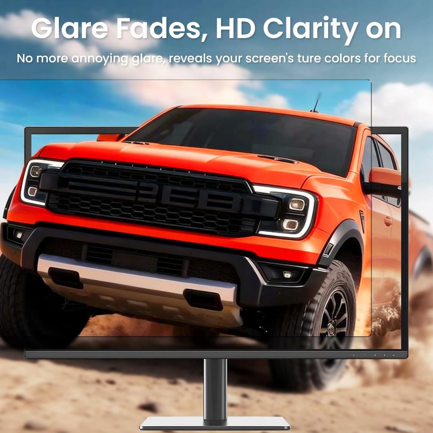 Magnetic Privacy Screen Filter for 27 Inch Computer Monitor 16:9 Aspect Ratio, R