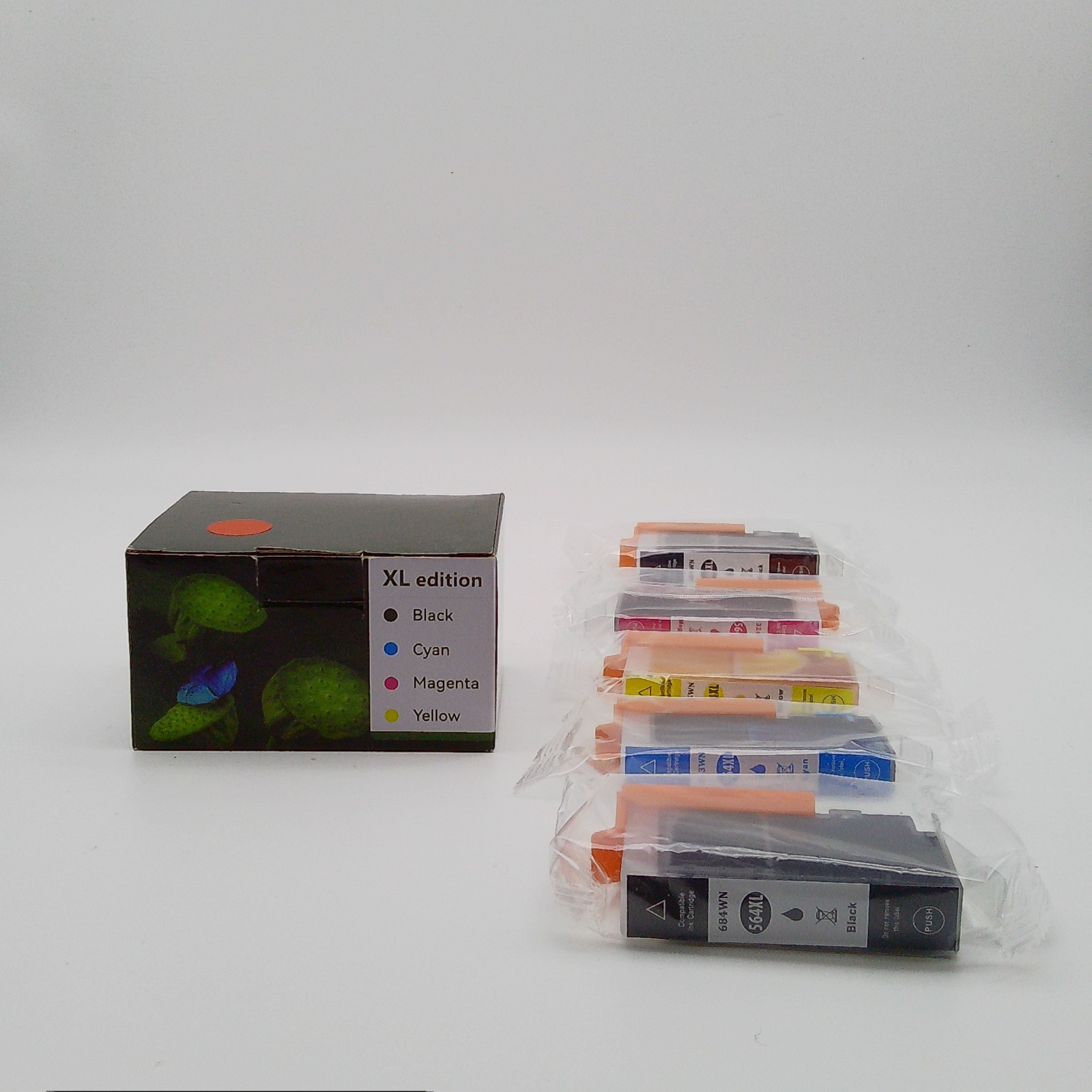 15 PK 564XL Ink Cartridge Replacement for HP 3520 5520 5511 4620 Printers