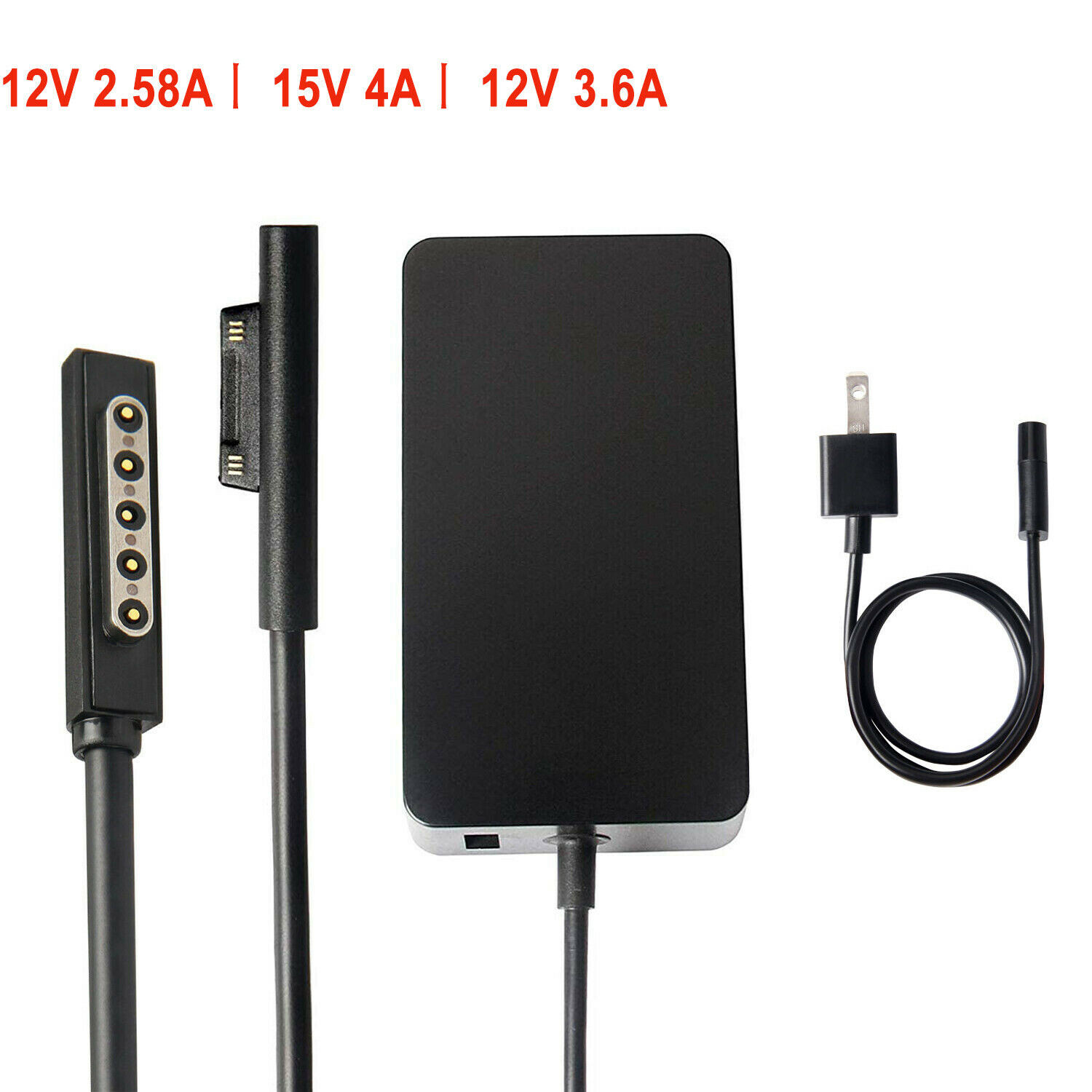 For Microsoft Surface Pro 1 2 3 4 5 6 7 8 Surface RT Laptop Charger AC Adapter