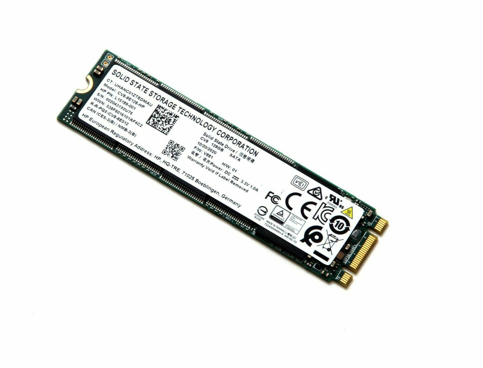 128GB M.2 2280 SATA SSD Solid State Drive Major Brand Samsung, LiteON, SK, WD