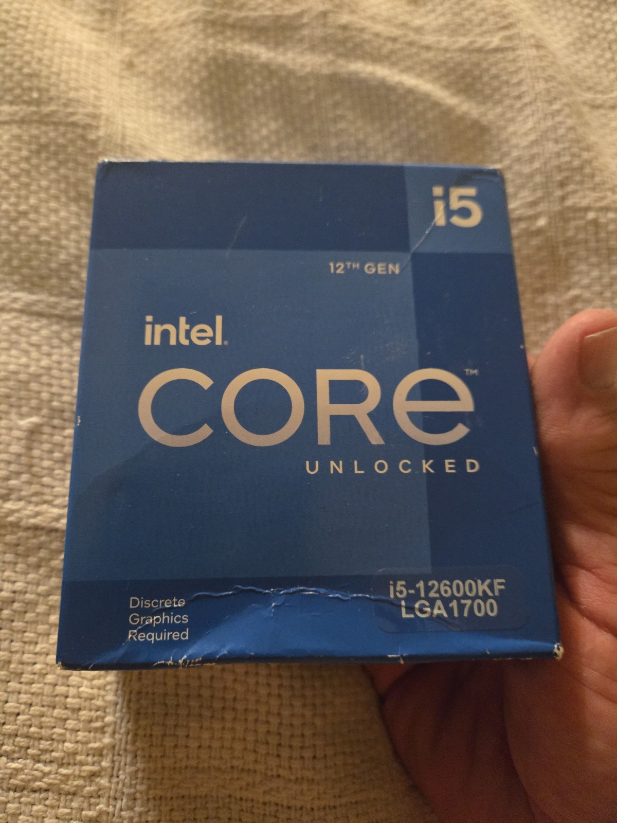 Intel Core i5-12600KF Processor (4.9 GHz, 10 Cores, FCLGA1700) Original Box