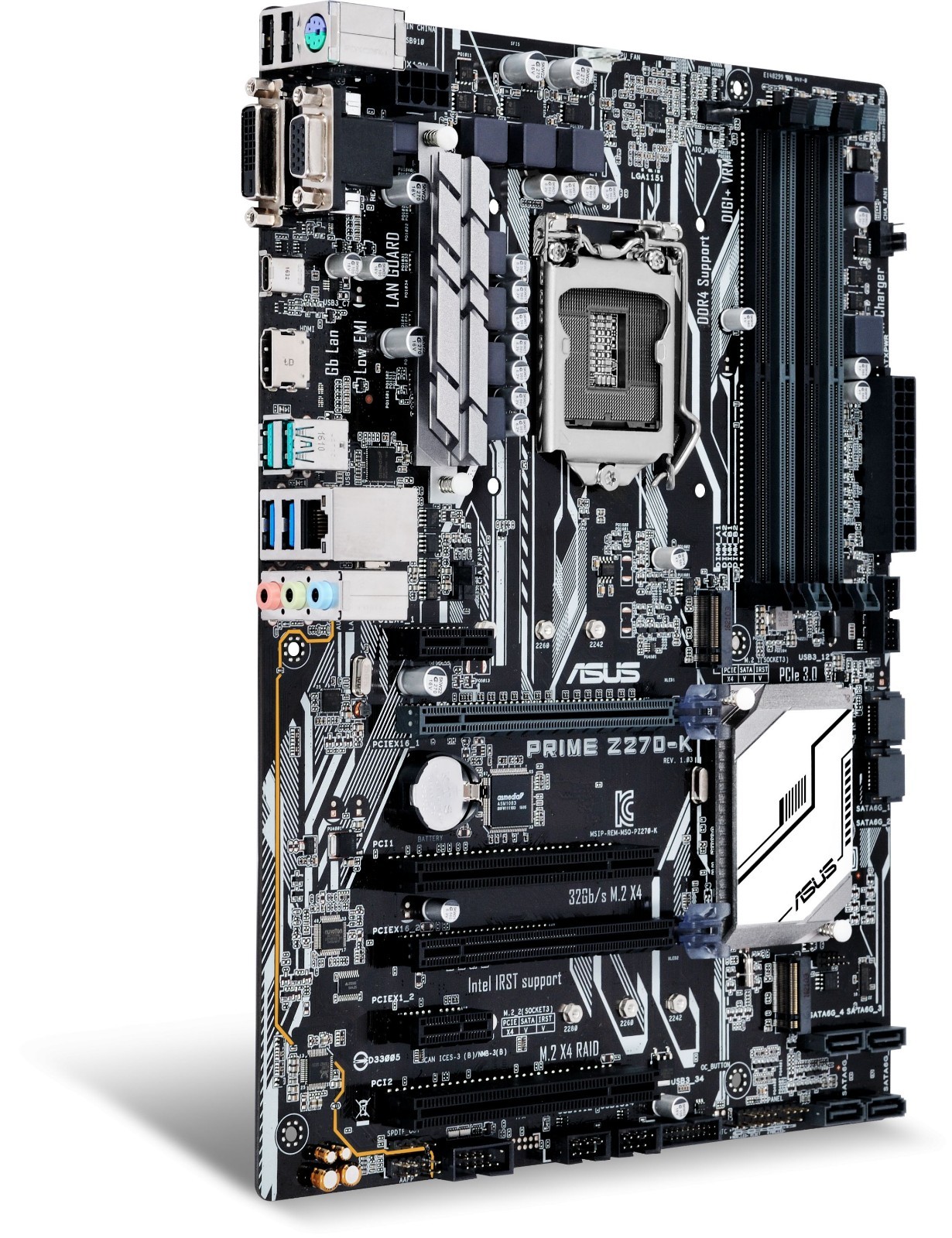 ASUS PRIME Z270-K Intel Z270 LGA1151 DDR4 SATA3 ATX Motherboard