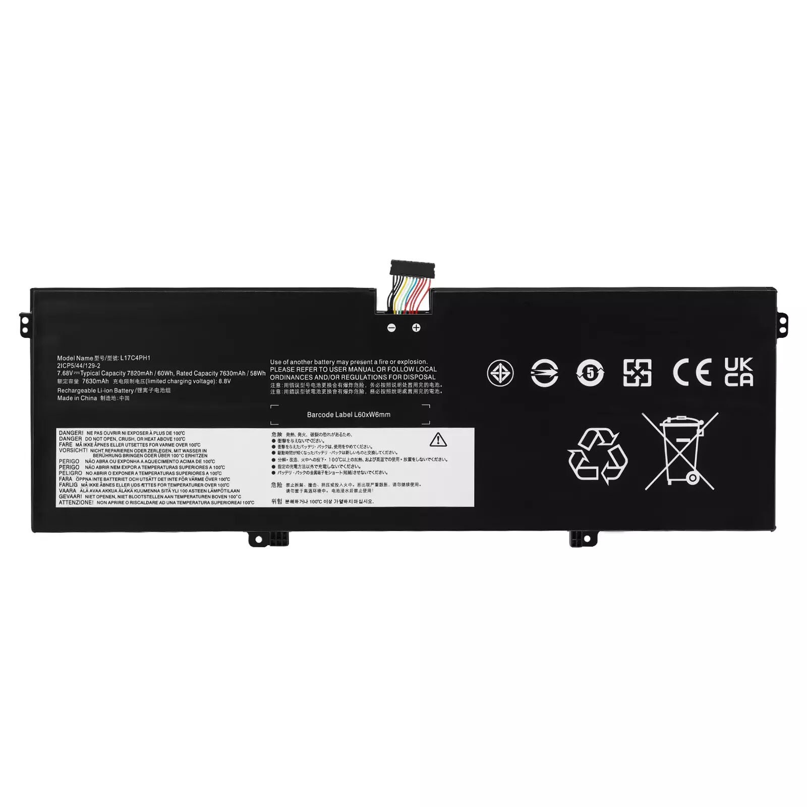 ✅L17C4PH1 Battery for Lenovo Yoga C930-13IKB C930-13IKB-81EQ 81EQ000HGE 60Wh