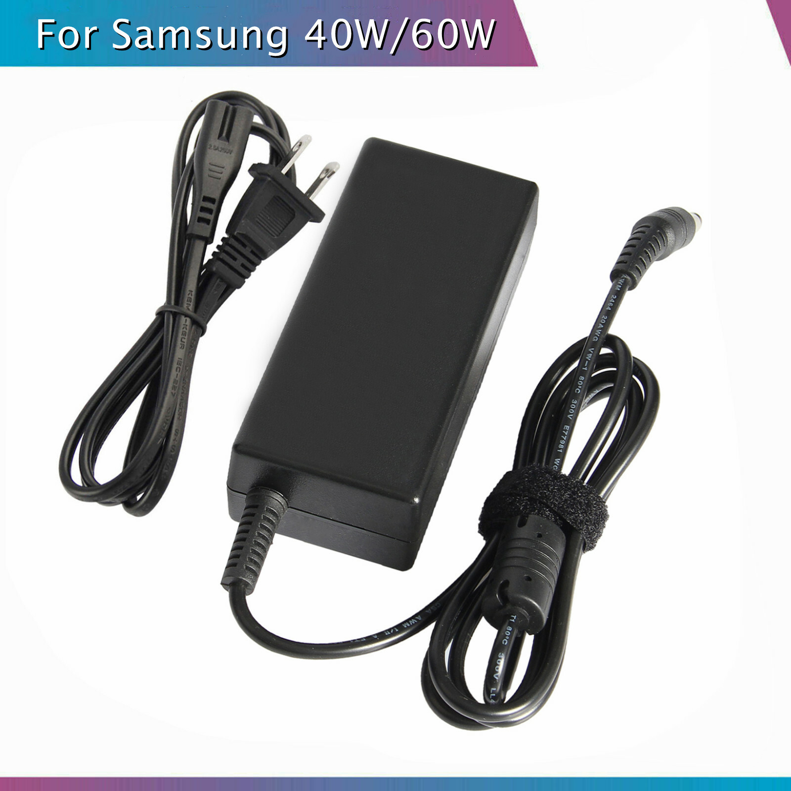 For Samsung NP350V5C NP300V5A NP510R5E NP470R5E 19V 3.16A AC Adapter Charger