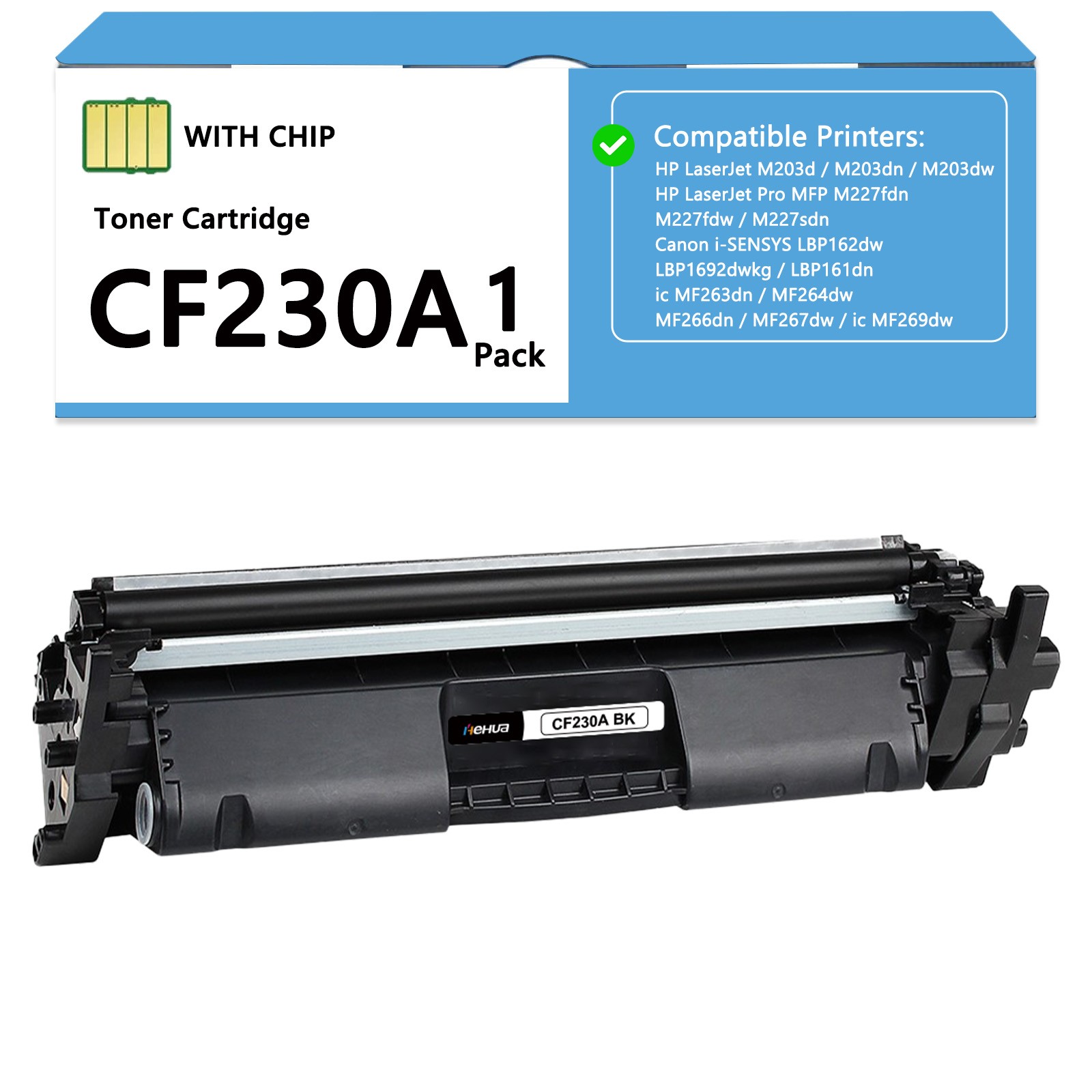 CF230X CF230A Toner for HP 30A 30X Toner LaserJet Pro M203dw M227fdw M227fdn LOT