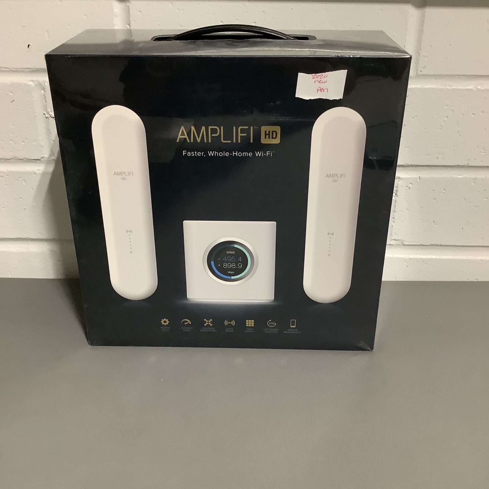 Ubiquiti AmpliFi HD -Dual-Band Mesh Wi-Fi System (AFi-HD-US)