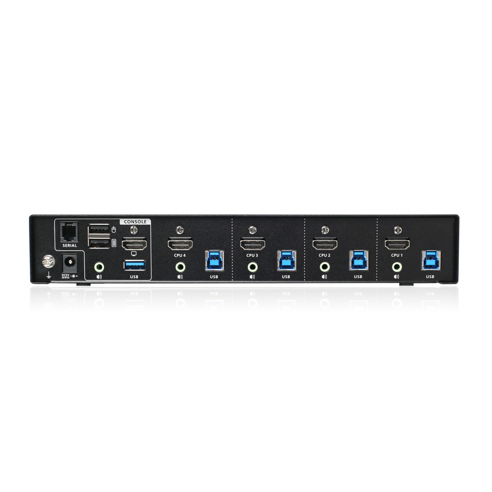 Iogear 4 Port KVM Switch – Black