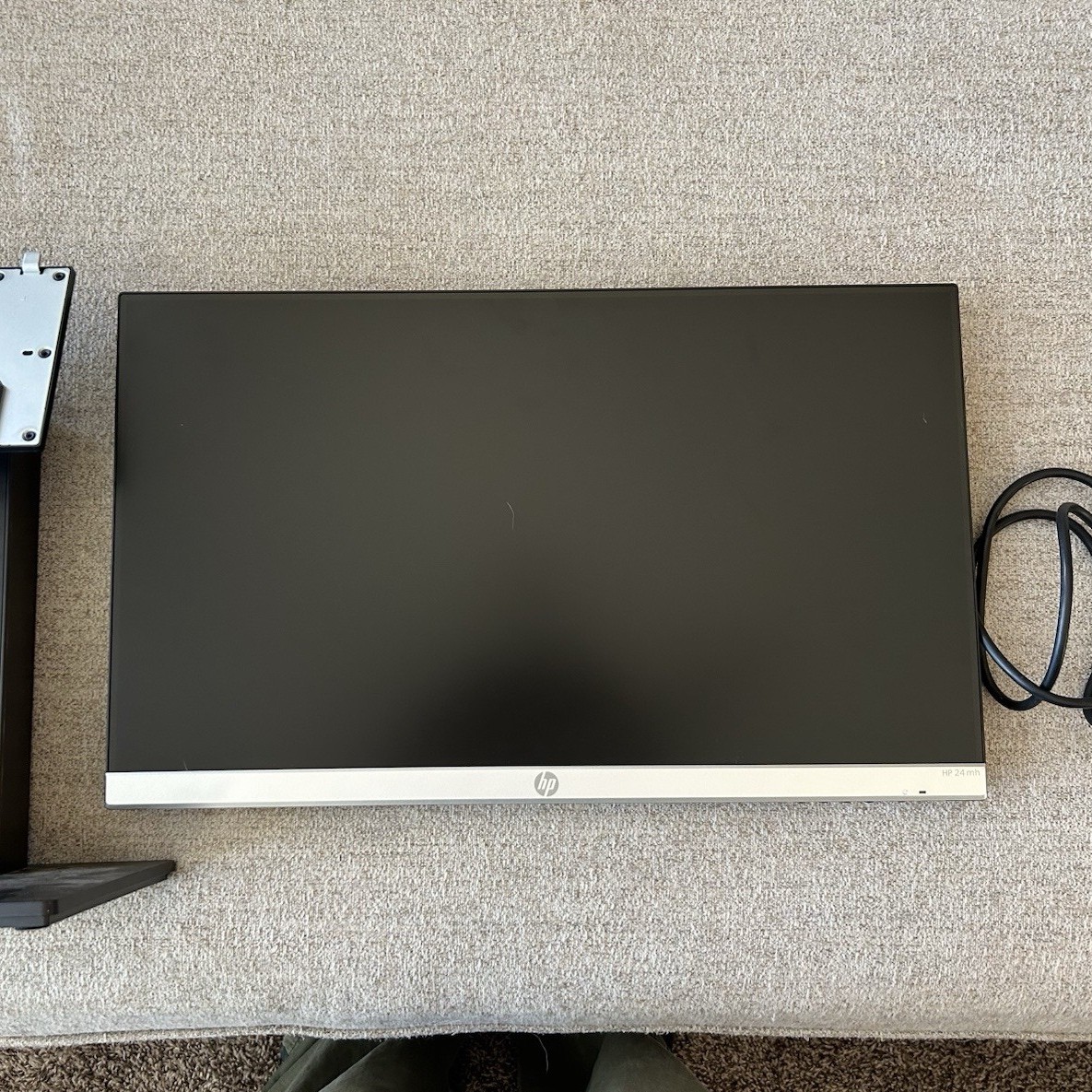HP 24mh 23.8in with standFHD 1920×1080 LED Monitor 75Hz HDMI/DP/VGA Black/Silver