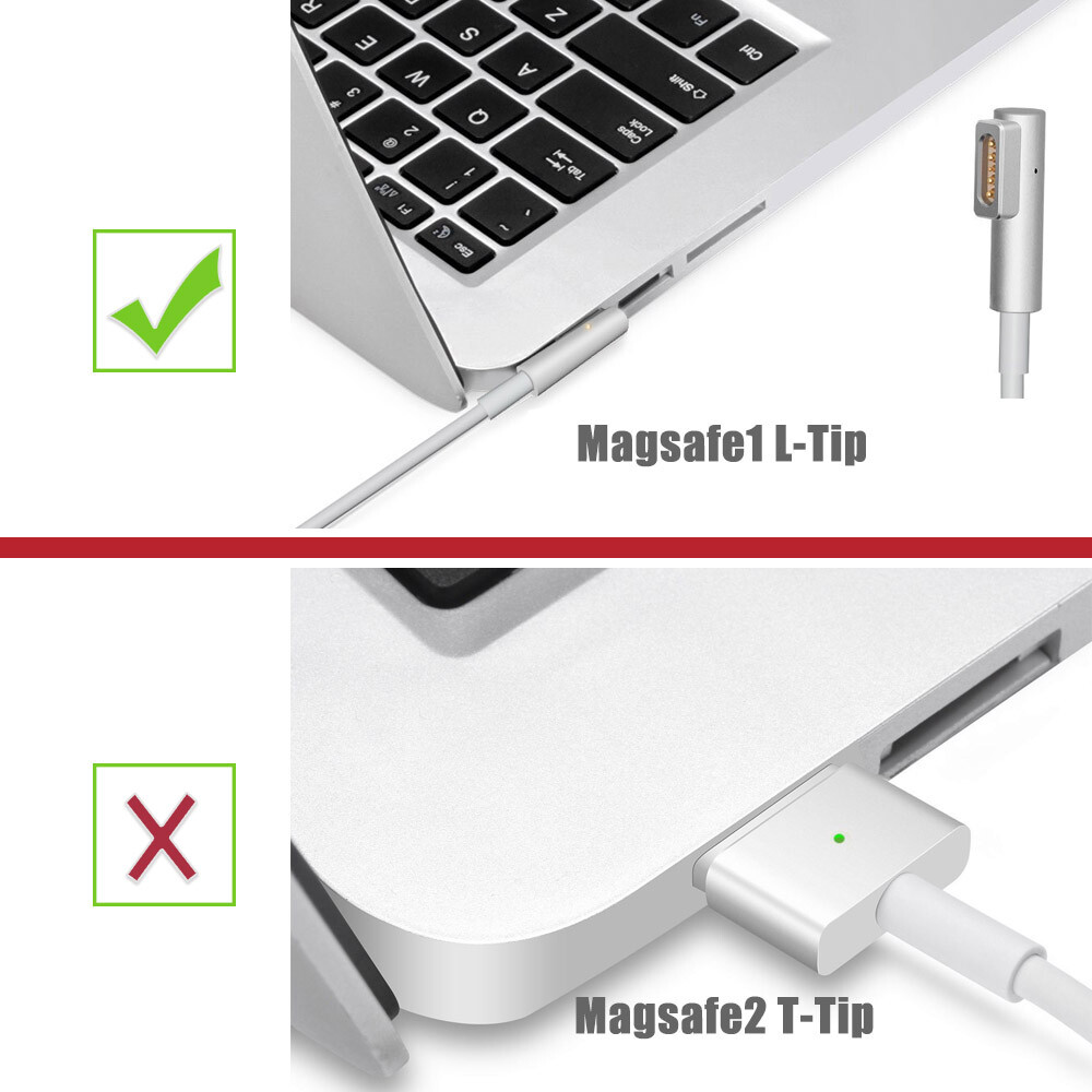 45W L-Tip Adapter Charger For Apple Macbook Air 11″ 13″ A1244 A1370 A1369 A1374*