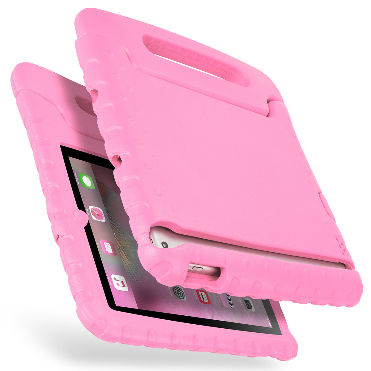 For iPad Mini 2 3 4 5 iPad 2 3 4 5 6 Kids Shockproof EVA Case Stand Handle Cover