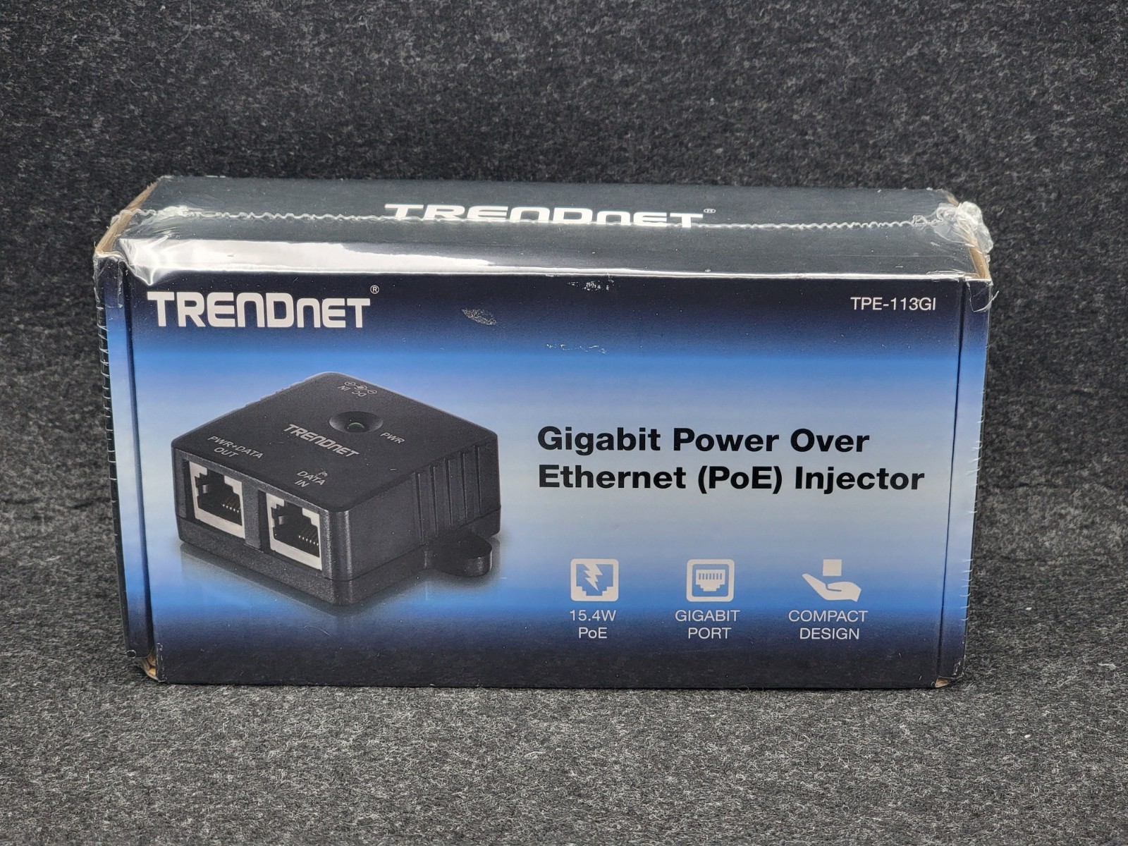 TRENDnet Gigabit Power Over Ethernet (POE) Injector [Brand New / Sealed]