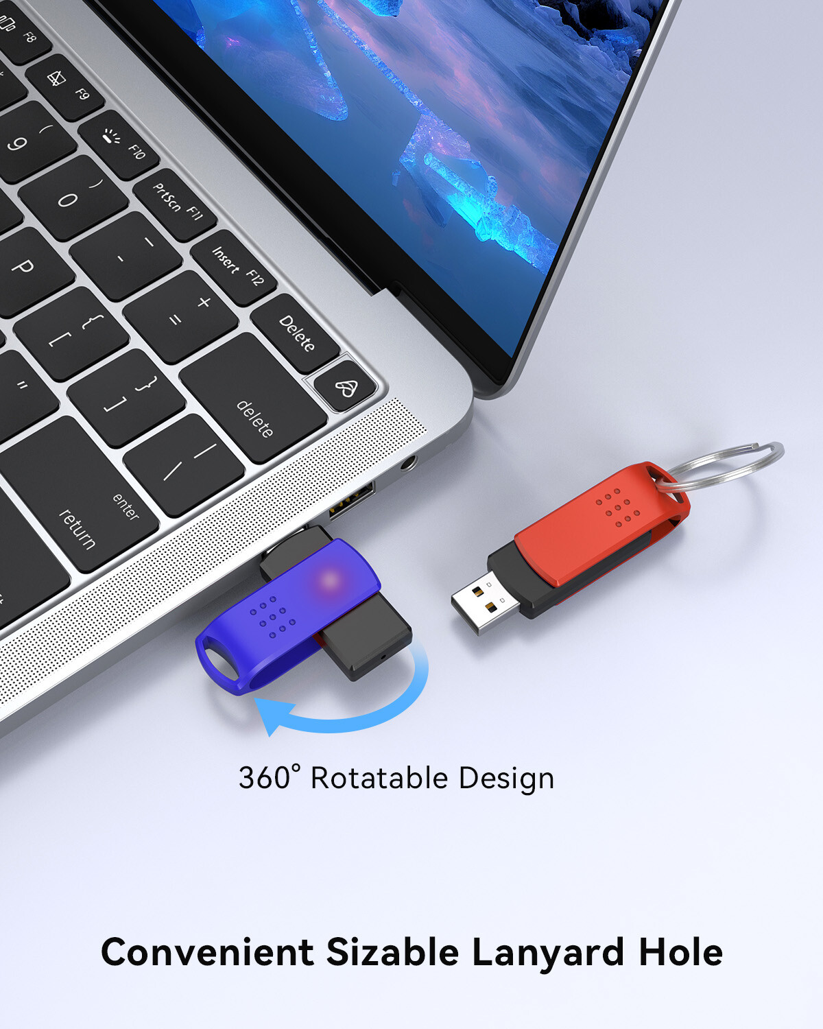 Kootion USB 2.0 16GB 5-50Pack Multi Color Flash Drive Memory Stick 5Color LOT