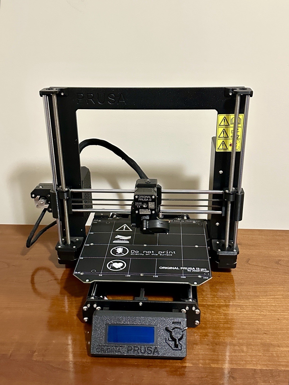 Prusa i3 MK3S 3D Printer – Filament Sensor, Spool Holder, Textured PEI