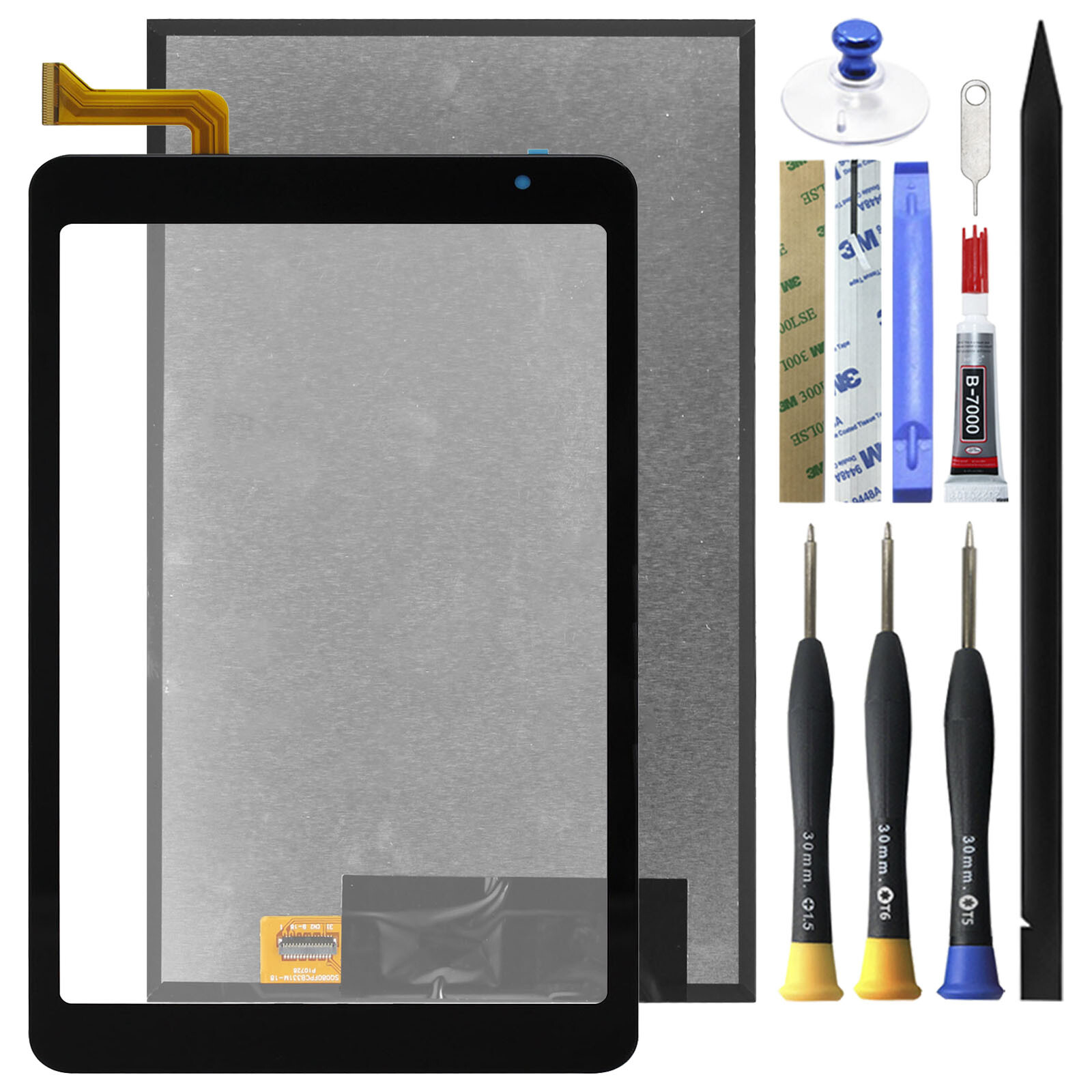8″ LCD Display / Touch Screen Digitizer Replacement For BLU M8L 2021/2022 Tablet