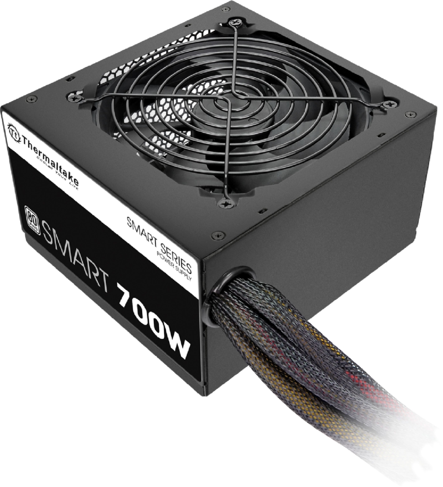 Thermaltake – SMART 700W ATX 80 Plus Power Supply – Black