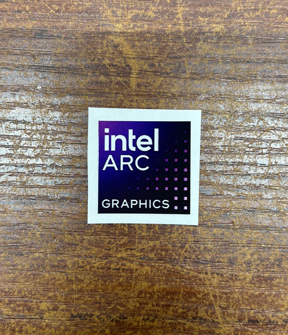 1x Intel ARC Graphics Desktop / Laptop sticker label (NEW)