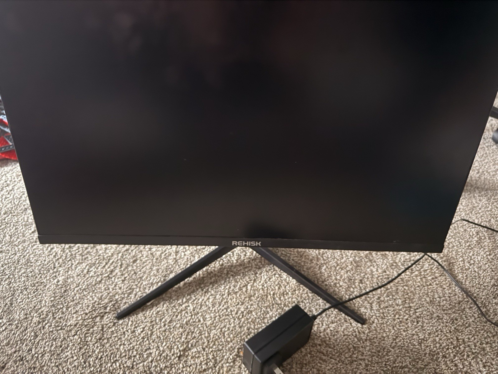 27” 180hz 1440p LED Rehisk Gaming Monitor With Speakers, Stand And Power Cord
