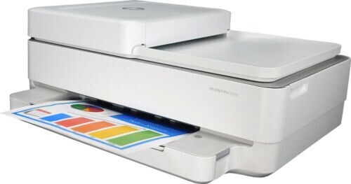 HP Envy Pro All-in-one Color inkjet printer. Copy. Scan. Fax NO INK – White