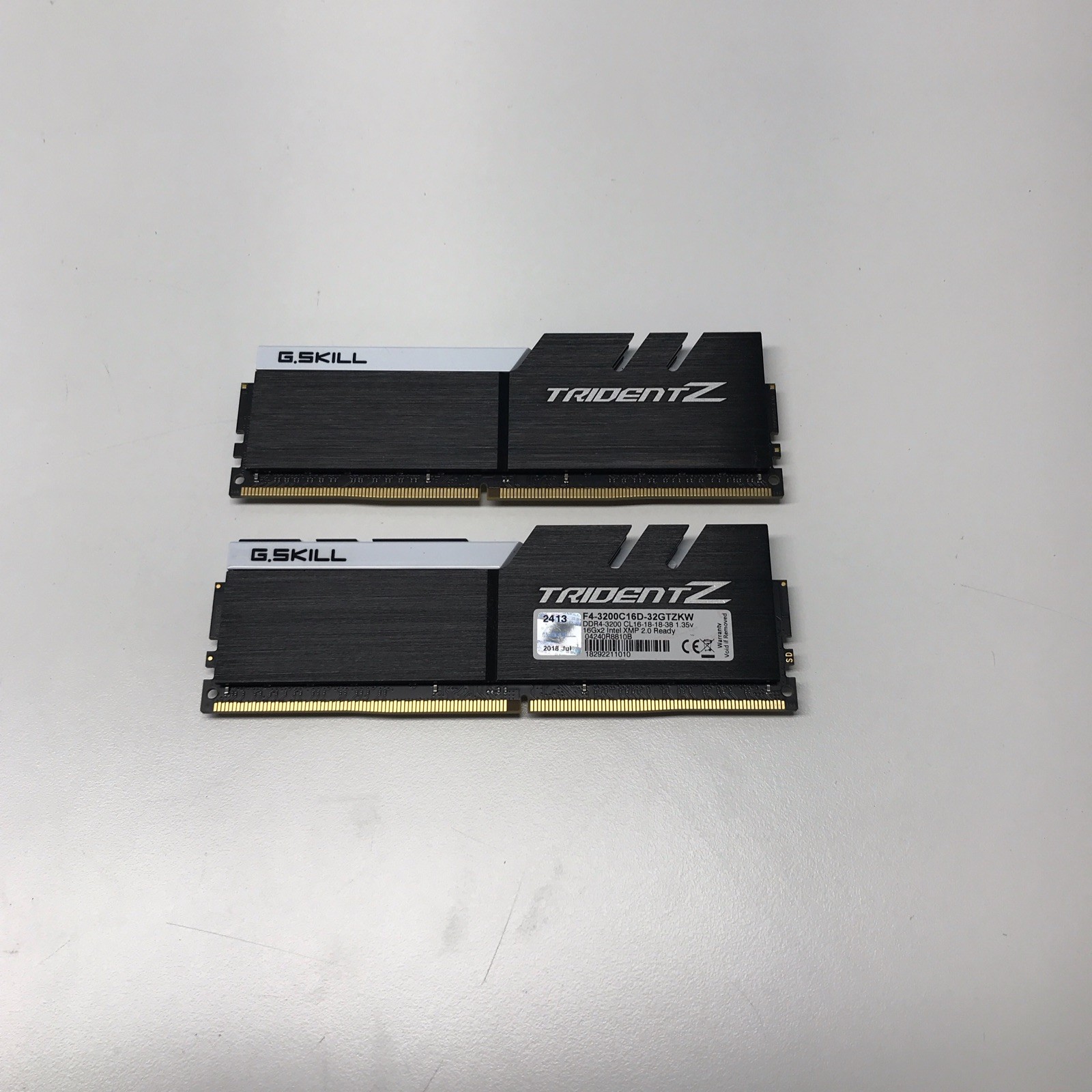 G.Skill TridentZ RGB 32GB (2x16GB) 3600MHz DDR4 F4-3600C16D-32GTZNC