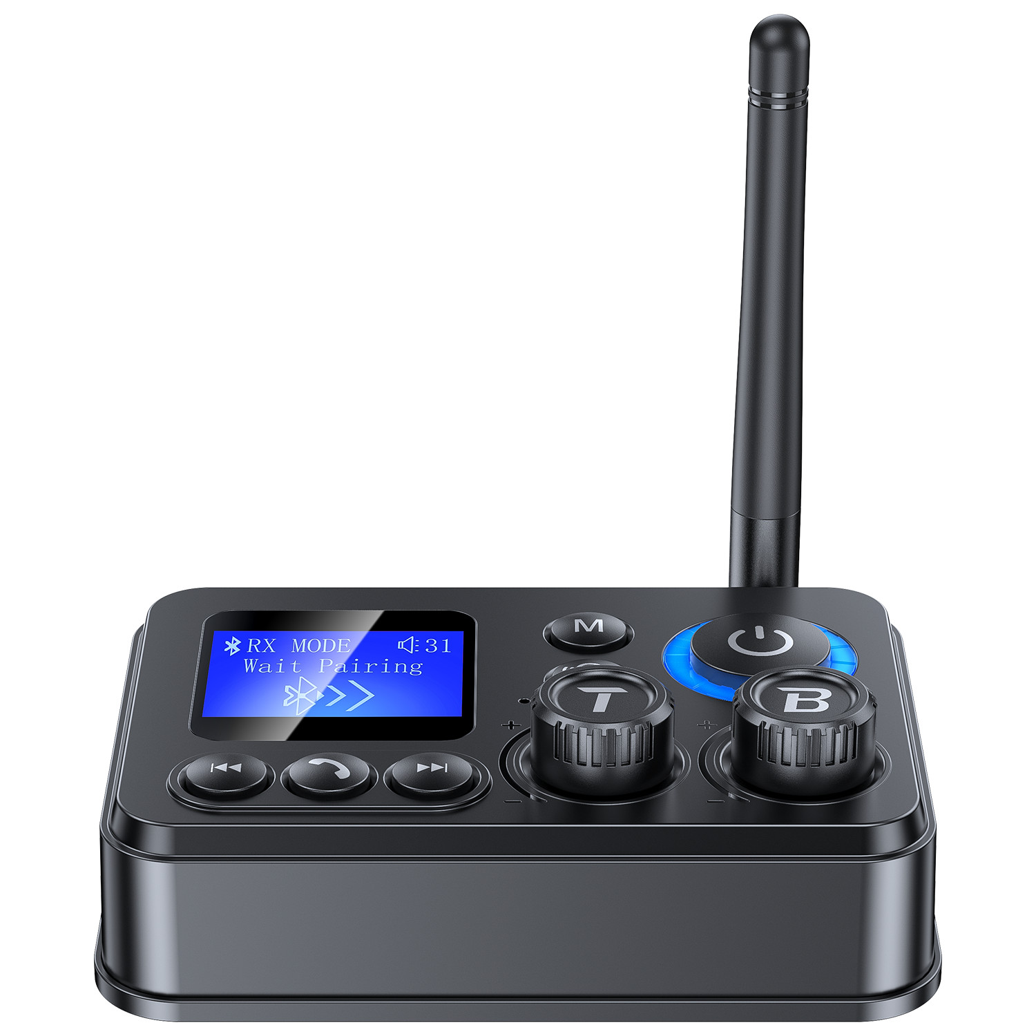 GT87 Hi-Fi Bluetooth 5.4 Car Kit 20M Range USB TF AUX Optical DSP Bass Treble