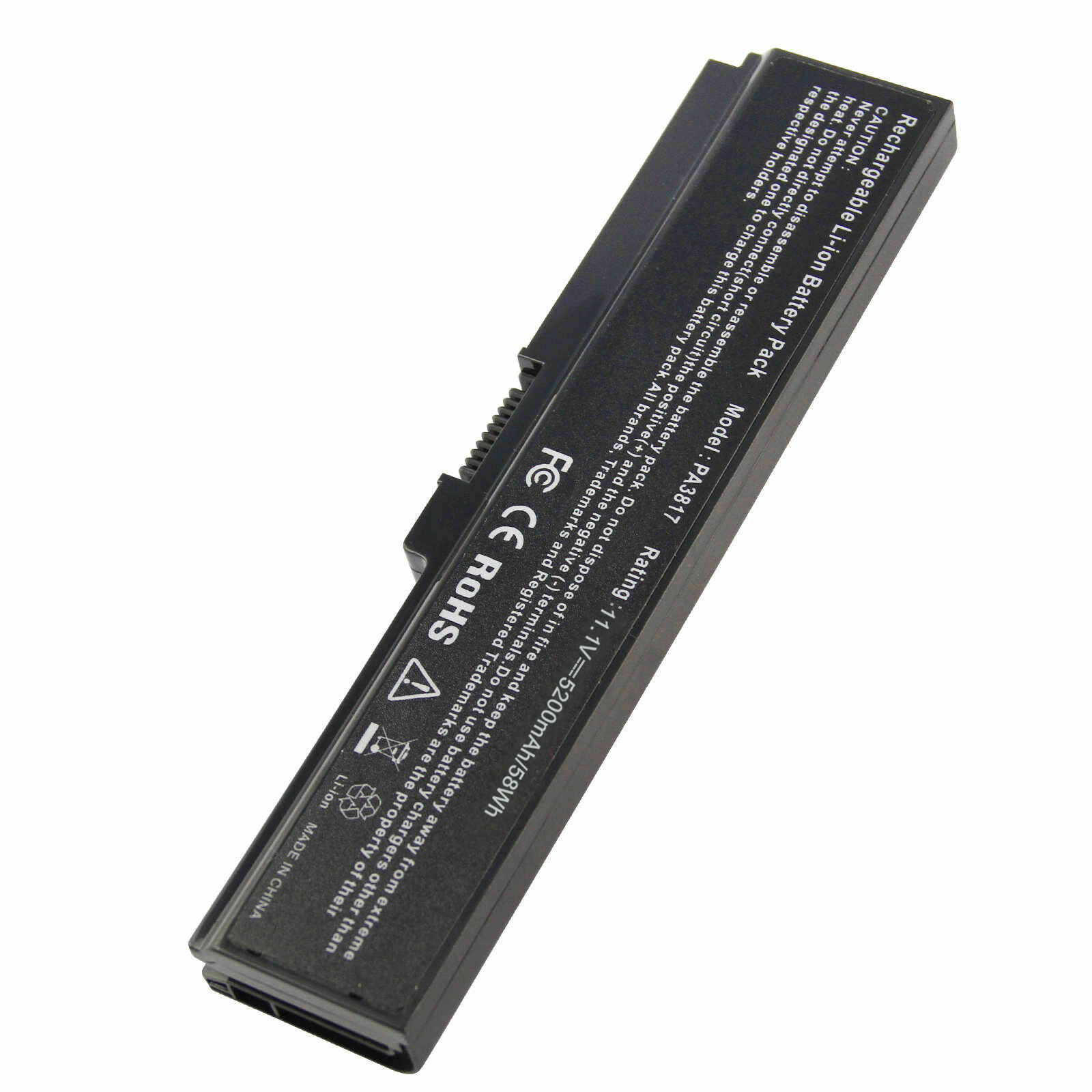 For Toshiba Satellite C655D New Laptop Battery 10.8V 4400mAH PA3817U-1BRS 6 cell