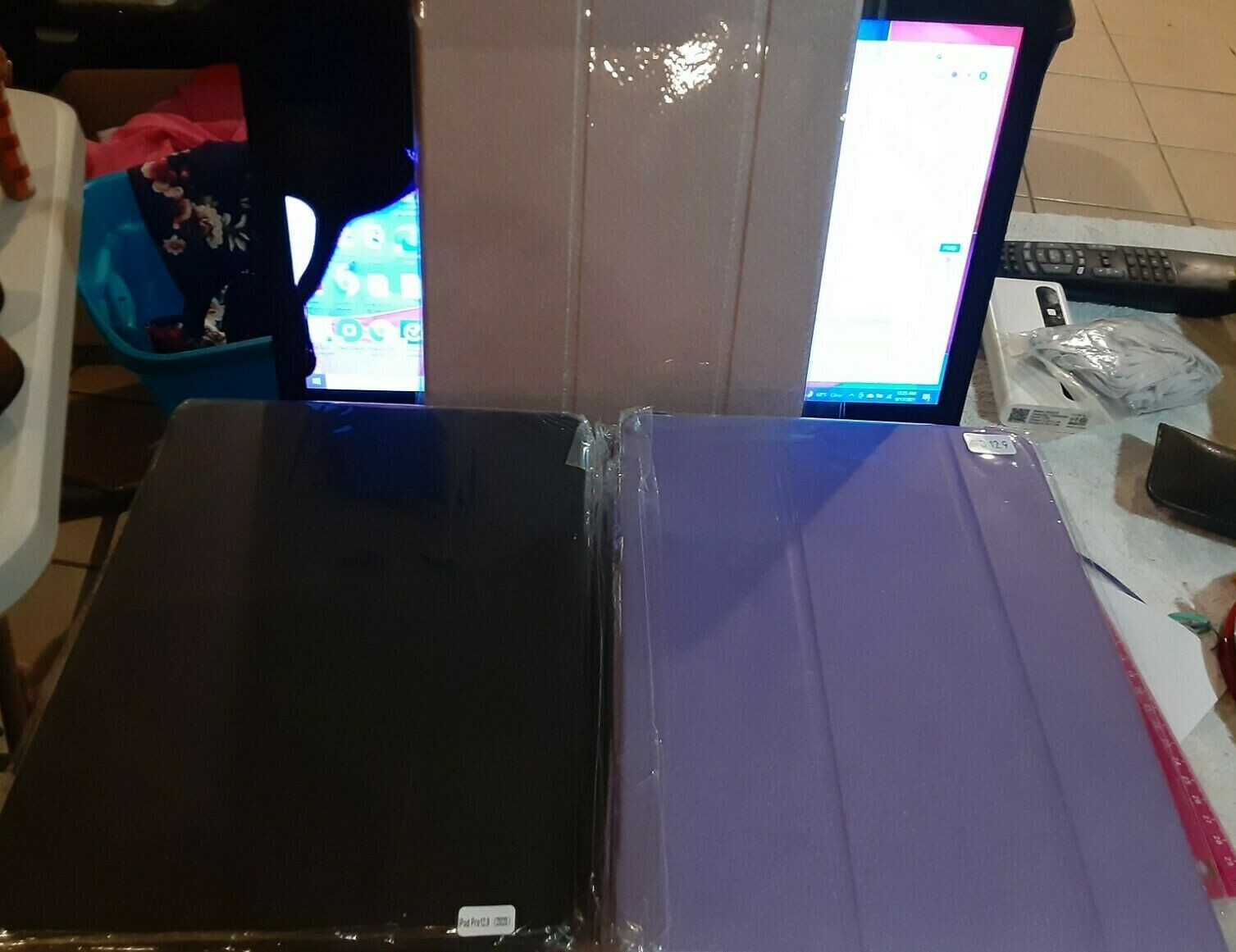Unbranded Case for iPad Pro 12.9″ (4th Gen 2020 Model) Cover Auto Wake/Sleep