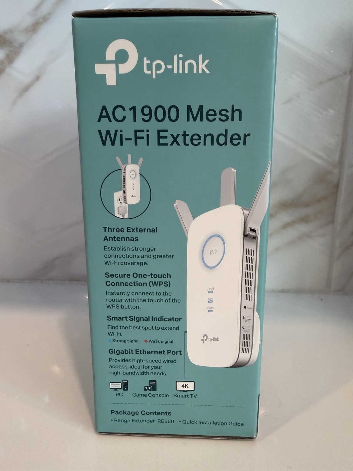 TP-Link AC1900 Extender RE550 1900Mbps Wireless Router