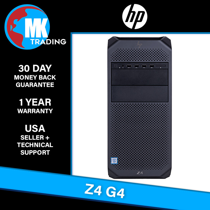 HP Z4 G4 Tower Workstation – Choose CPU/RAM/Drive/GPU – Wholesale