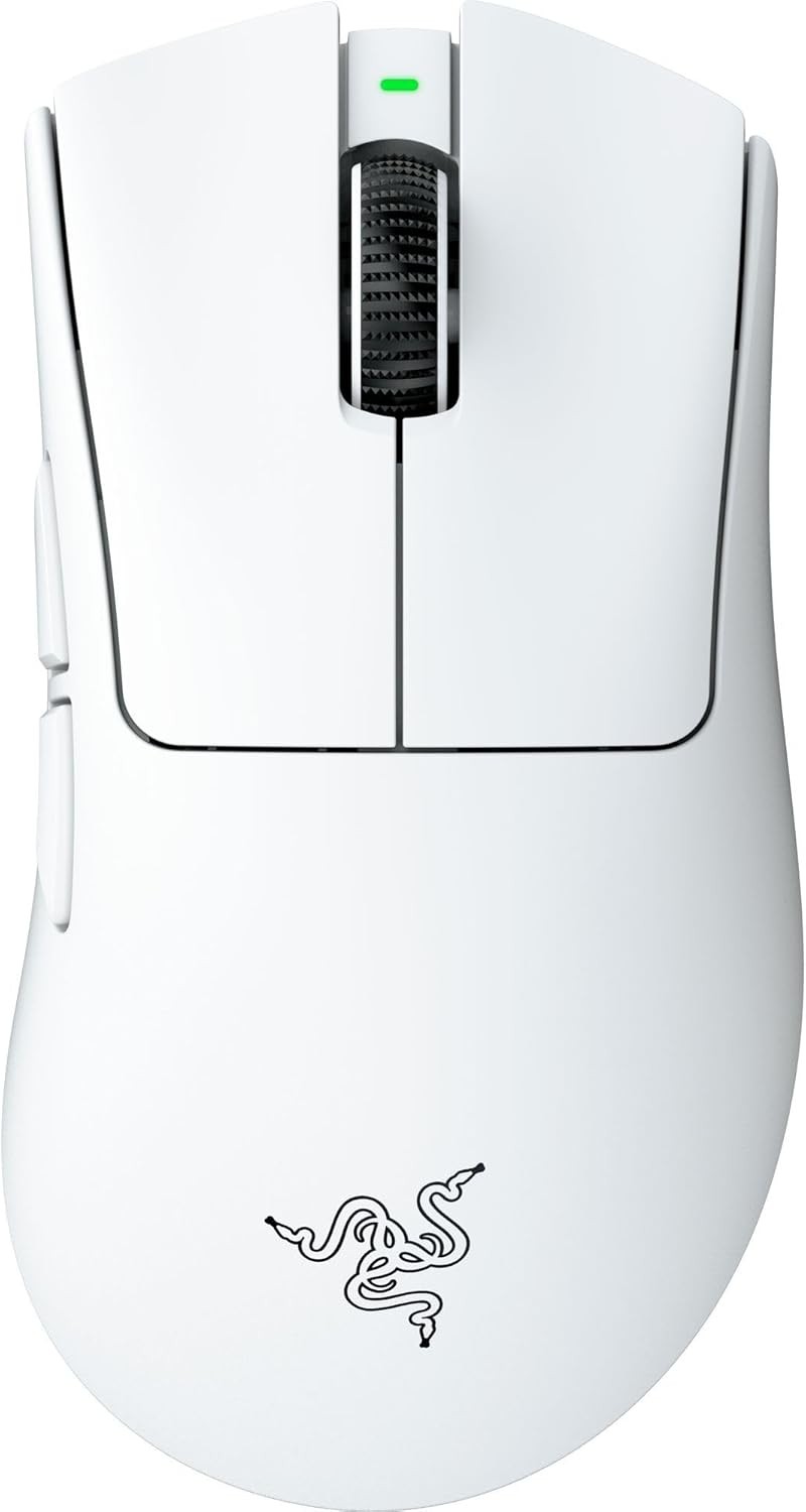 Razer DeathAdder V4 Pro Wireless Gaming Mouse White Certified Refurbished