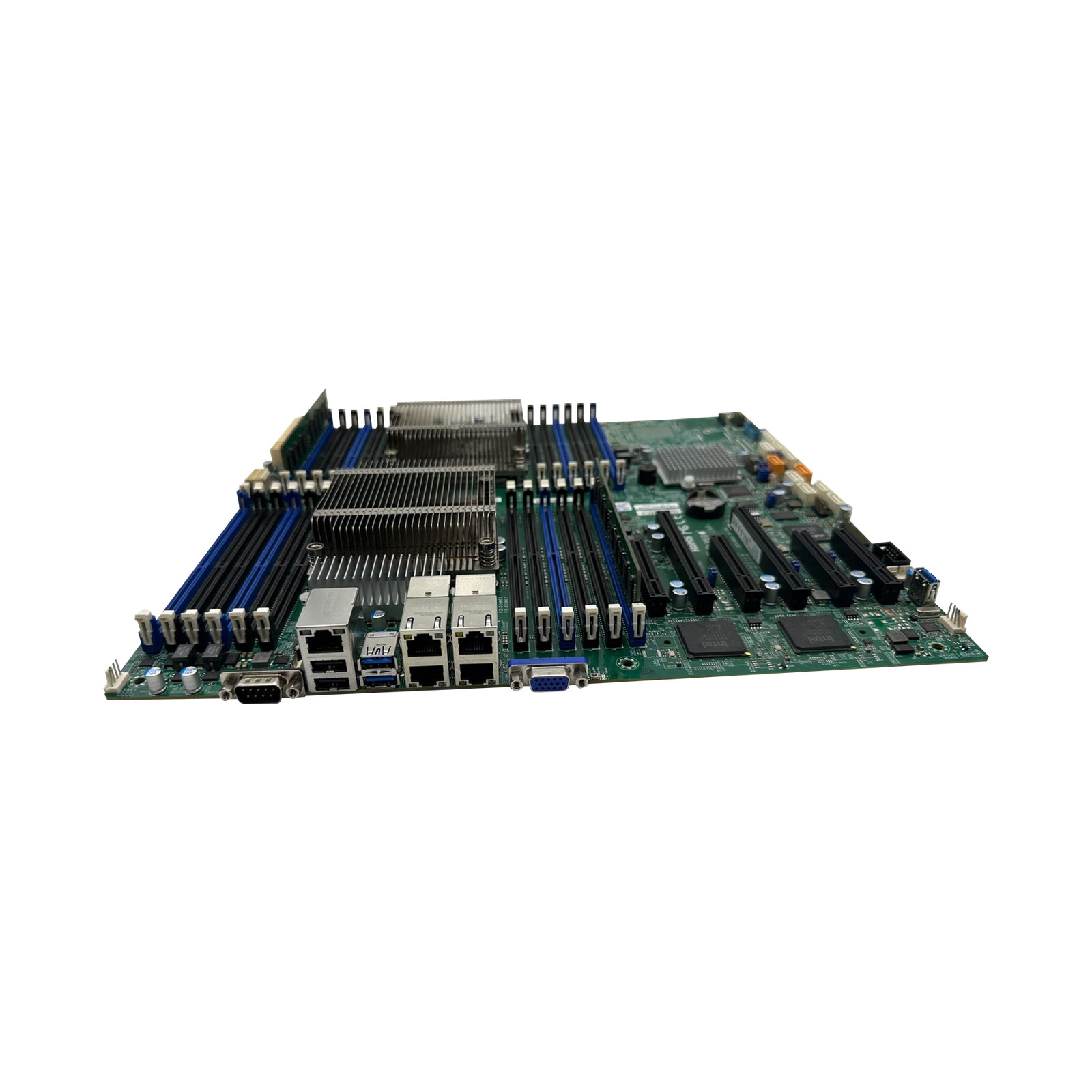 Supermicro X10DRI-LN4+ Dual LGA 2011-3 EE-ATX Server Motherboard w/2x E5-2667 V3