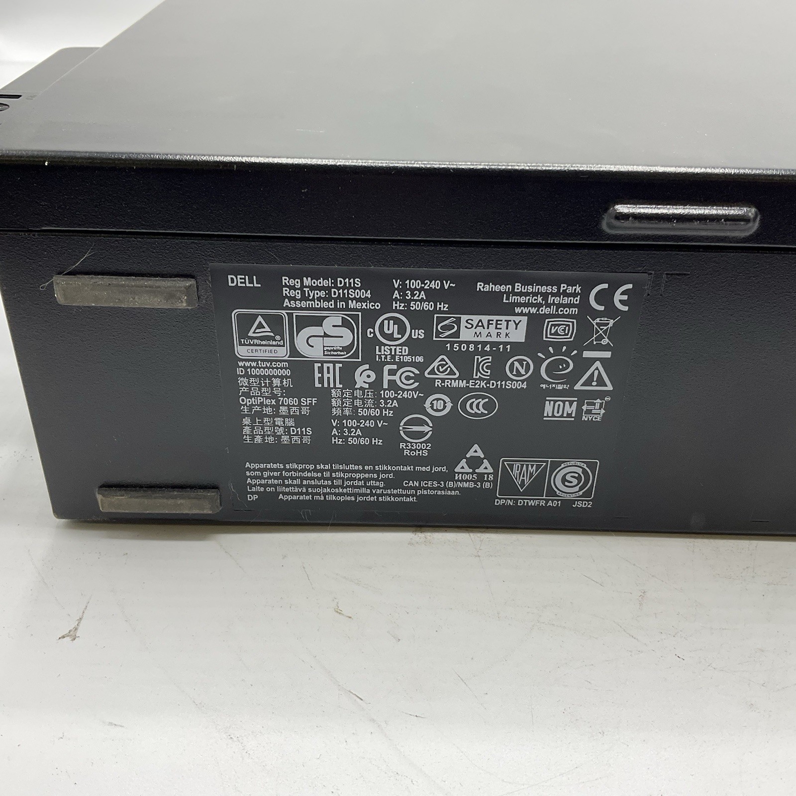 Dell OptiPlex 7060 SFF | i7 8700 | 8GB RAM | 256GB M2 SSD | Win 10 Pro