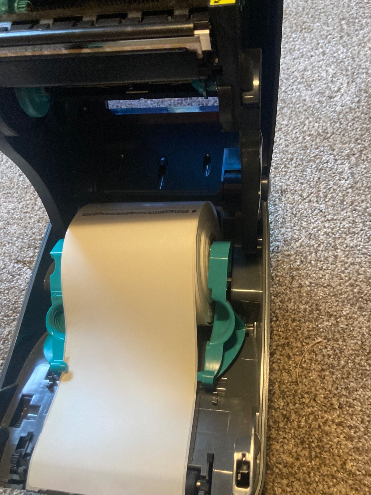 Zebra GK420T Thermal Transfer Label Printer USB Ethernet. Tested For Power Only