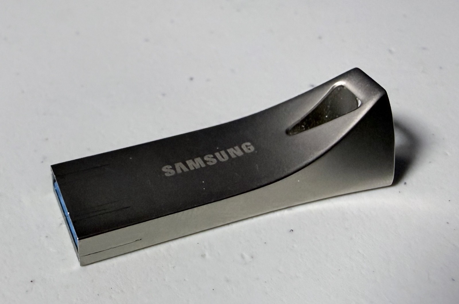 Samsung BAR Plus 256 GB USB 3.1 Flash Drive – Champagne Silver * Tested, Works *