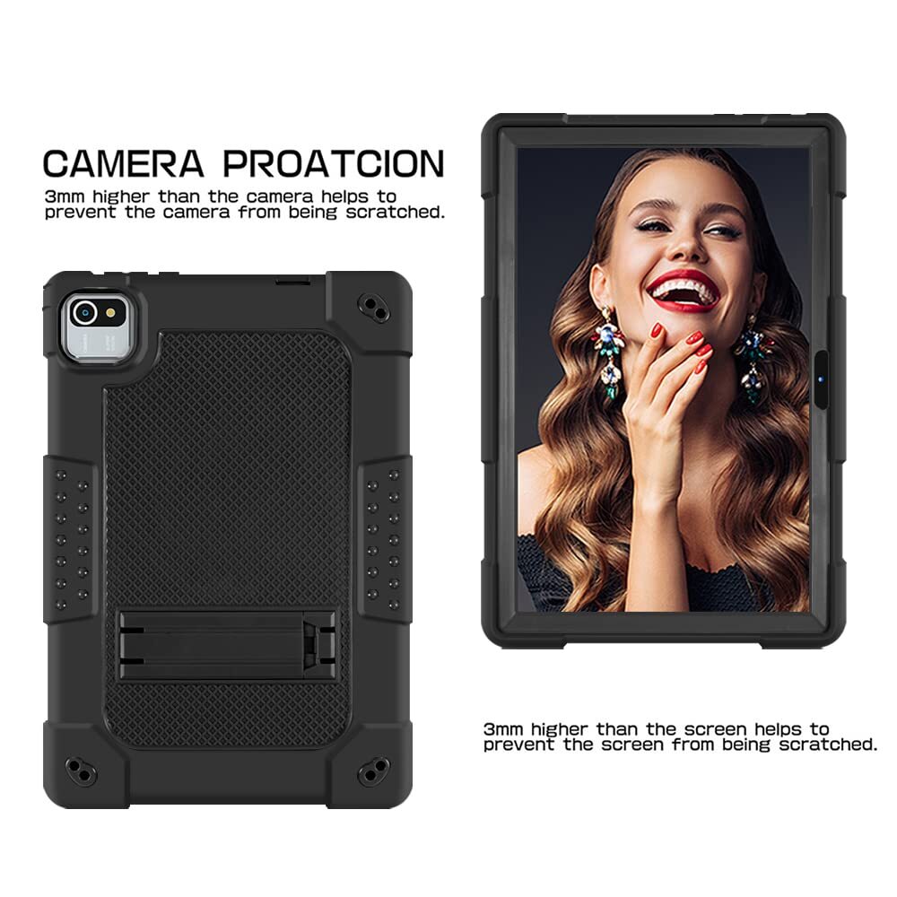 10 Inch Tablet Case,for MB1001 10.1 Tablet Case (Black/Black)