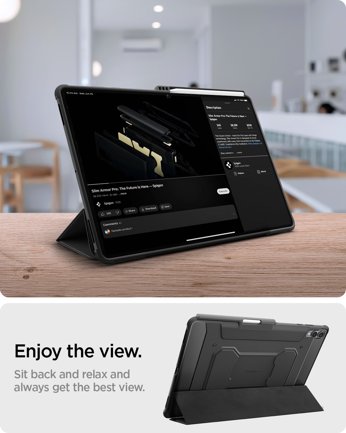 For Samsung Galaxy Tab S11 Ultra / S11 | Spigen Rugged Armor Pro Case