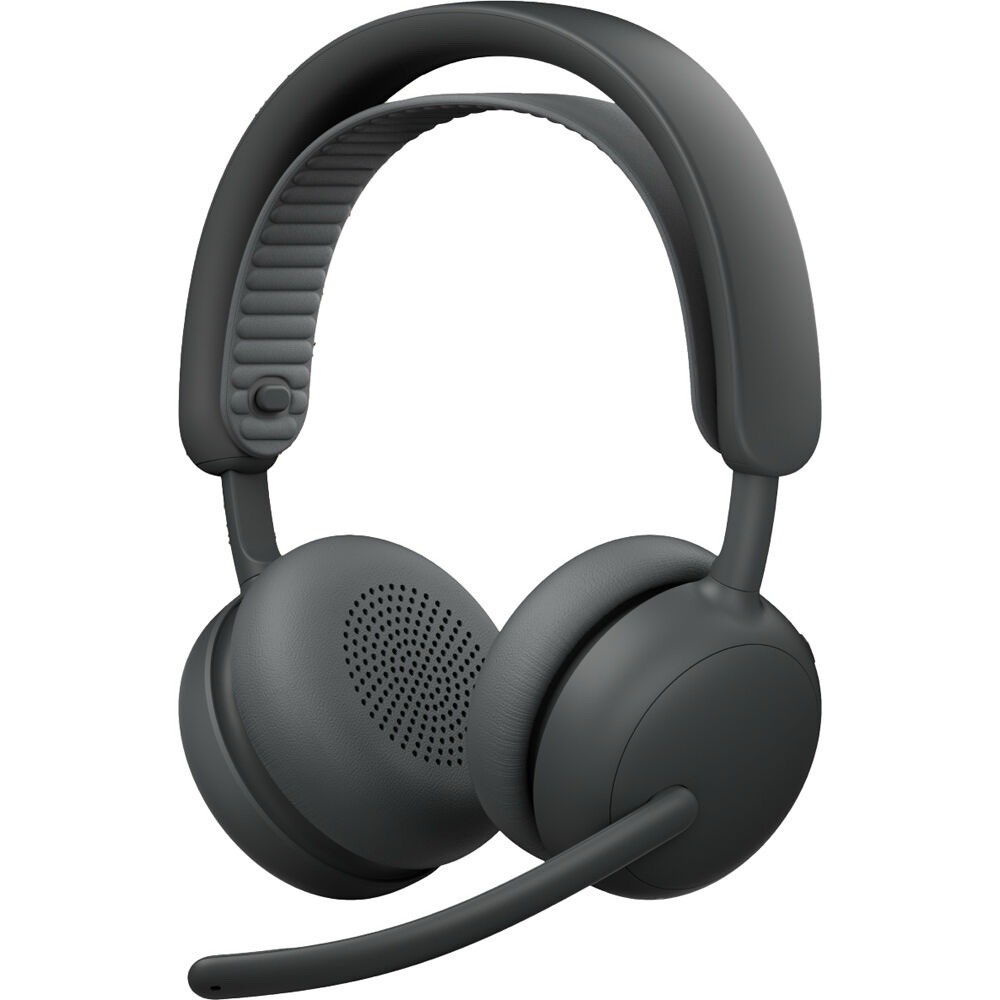 Logitech Zone Wireless 2 ES Bluetooth Wireless Headset Black Noise-Cancel Boom
